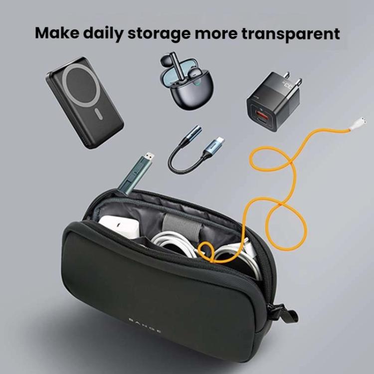 BANGE 3066 Small Data Cable Storage Bag Charger Electronic Accessories Handbag