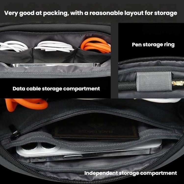 BANGE 3066 Small Data Cable Storage Bag Charger Electronic Accessories Handbag