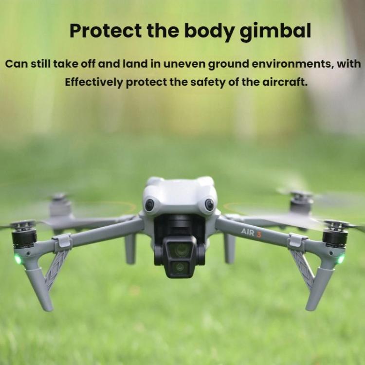 For DJI AIR 3S BRDRC Landing Extended Stand - Gray