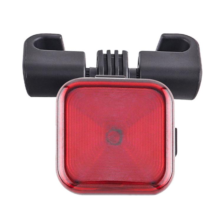 Seat Cushion Bicycle Charging Taillights Smart Brake Sensing Taillights Night Riding Waterproof Warning Lights