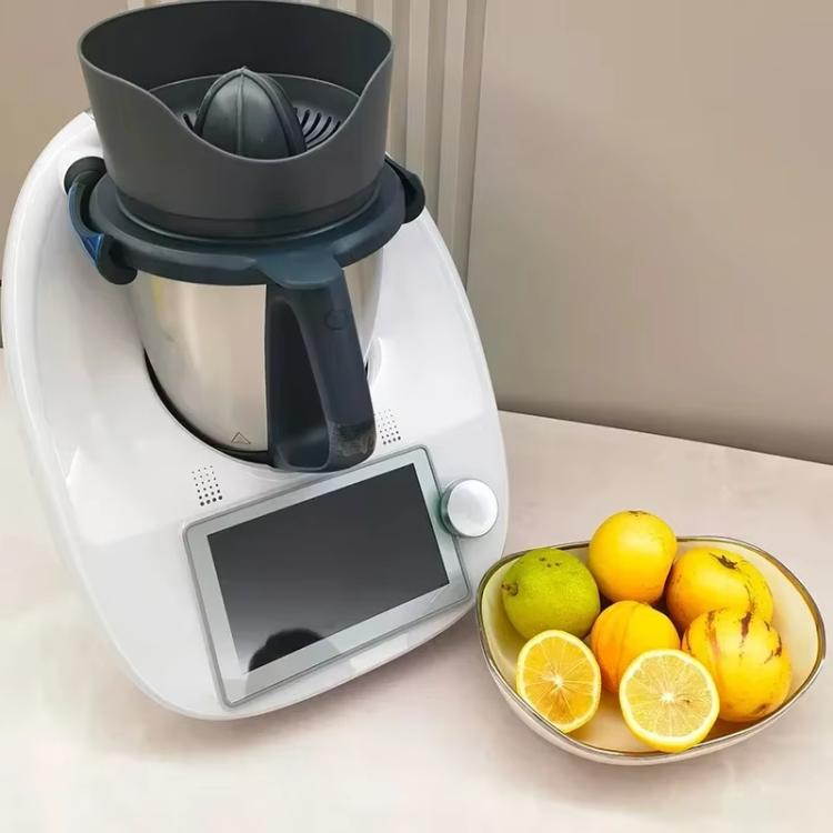 For Thermomix TM5/TM6 Manual Citrus Juicer Orange/Lemon Press Extractor With Strainer - Gray