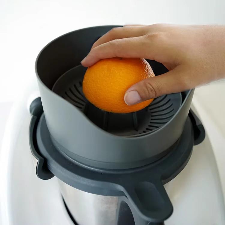 For Thermomix TM5/TM6 Manual Citrus Juicer Orange/Lemon Press Extractor With Strainer - Gray