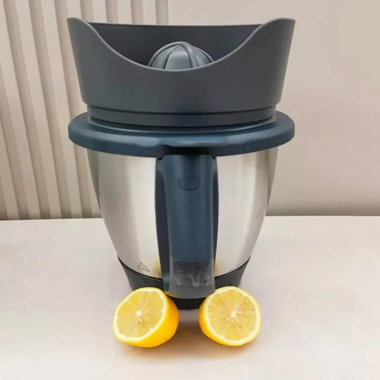 For Thermomix TM5/TM6 Manual Citrus Juicer Orange/Lemon Press Extractor With Strainer - Gray