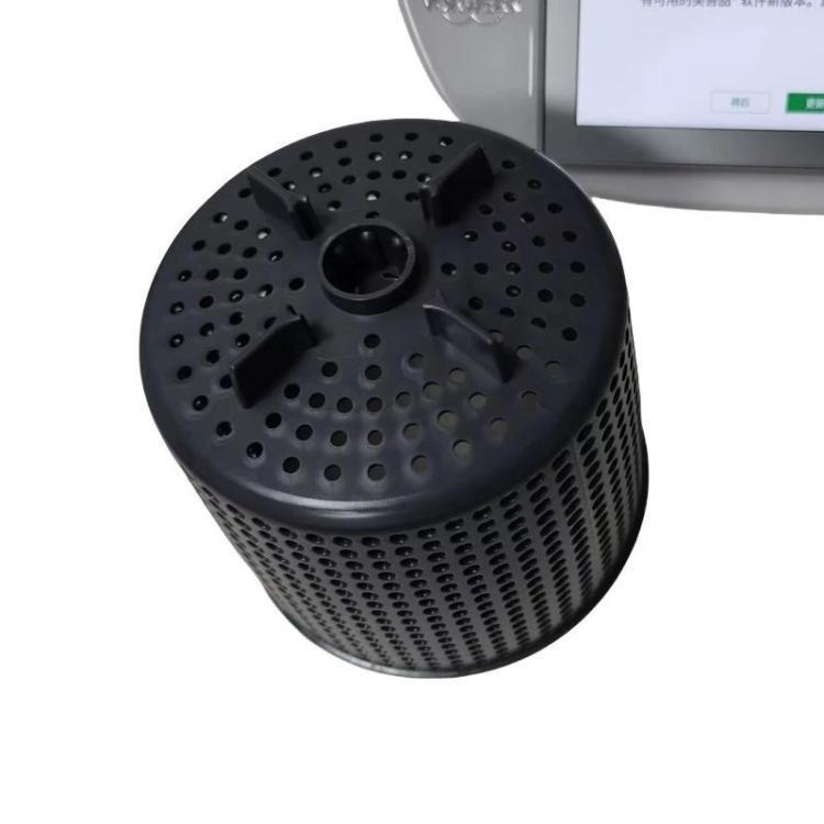For Thermomix TM5/TM6 Salad Spinner & Storage Basket Rotating Vegetable Dryer - Deep Gray
