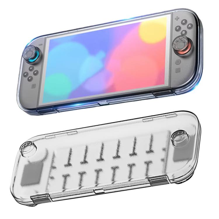 For Nintendo Switch 2 Console Crystal Storage Case Organizer Anti-Scratch Travel Box With 14 Game Card Slots