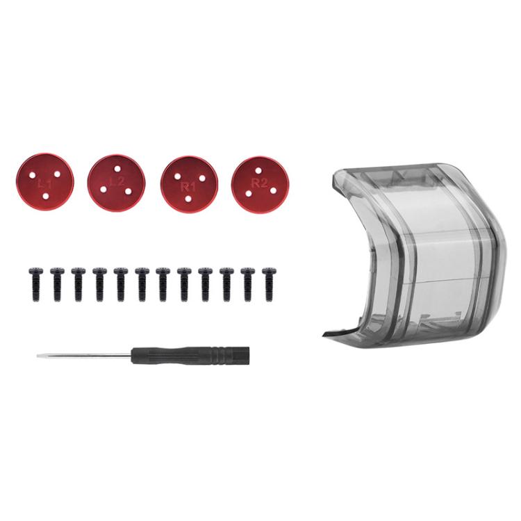For DJI Avata 2 BRDRC Motor Dust Protection Cover Accessories, Specification: Bottom Cover + Lens Cover