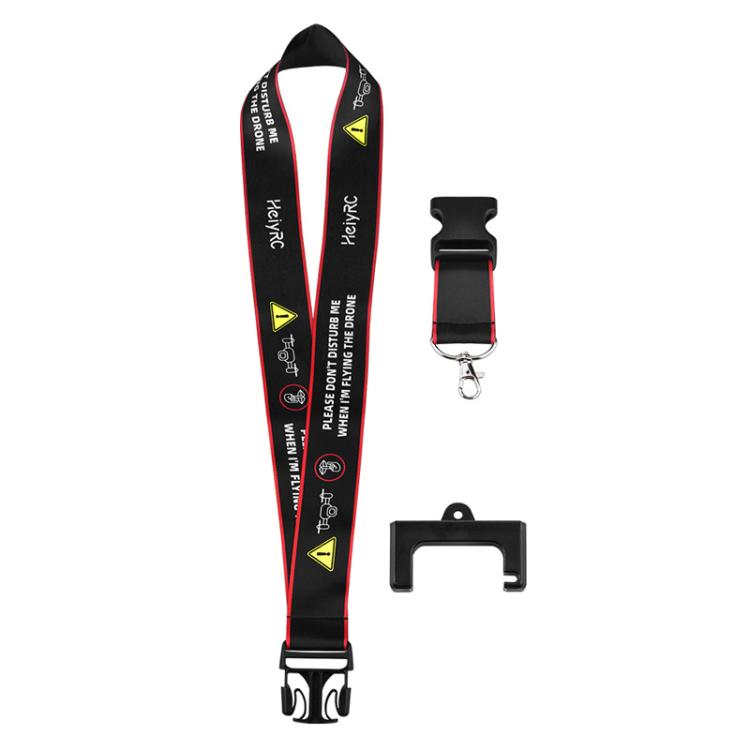 For DJI MINI 4 PRO/Mavic 3/AIR 3/NEO BRDRC Remote Control Widened Lanyard - Red Edge