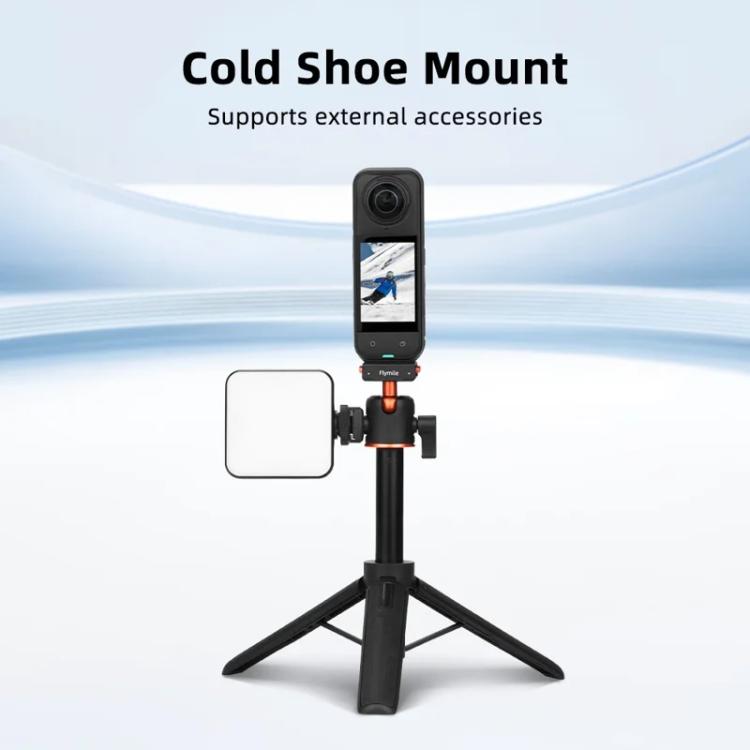 Flymile 20-54cm Magnetic Quick-Release Tripod for Insta360 Ace Pro 2/X5/X4/X3/X2/Ace Pro/Ace - Black