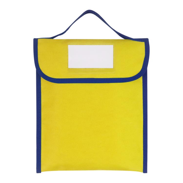 Handheld Book Bag Tutorial Bag With Transparent Pocket For Name Tags