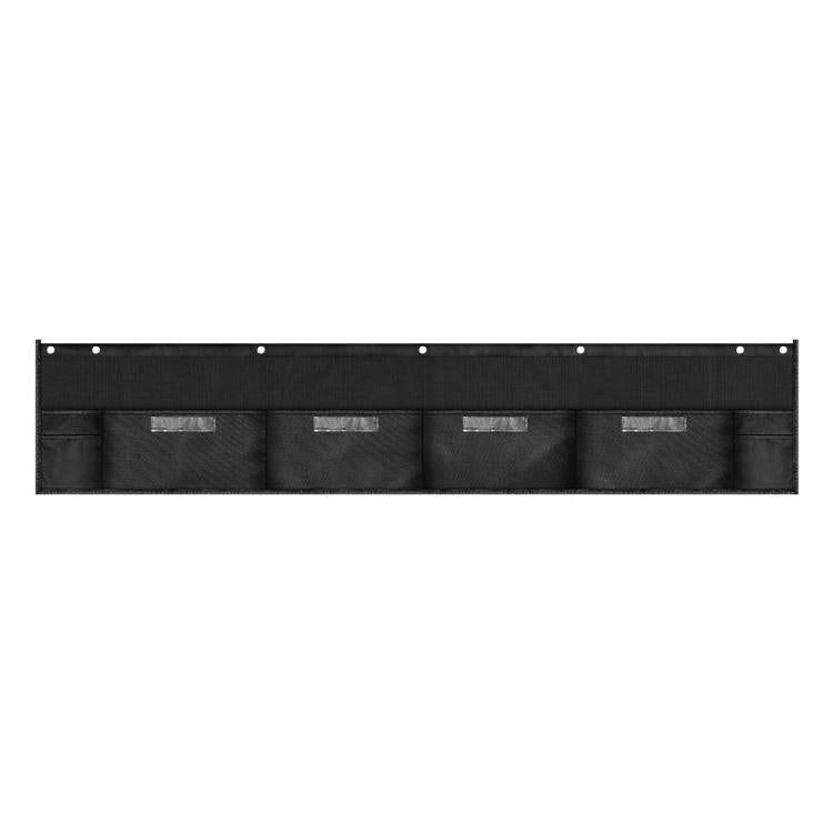 4 Grids File Storage Hanging Bag Horizontal Wall Mount For Under Classroom Whiteboard