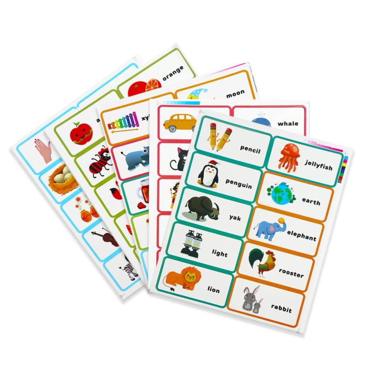 Children Early Education Letter Cards Phonics Word Cards Word Flash Cards Teaching Aids