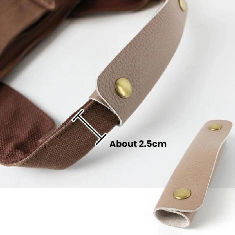Luggage Handle Protective Leather Cover Anti Chafing Shoulder Strap Leather Pad Luggage Telescopic Rod Leather Cover