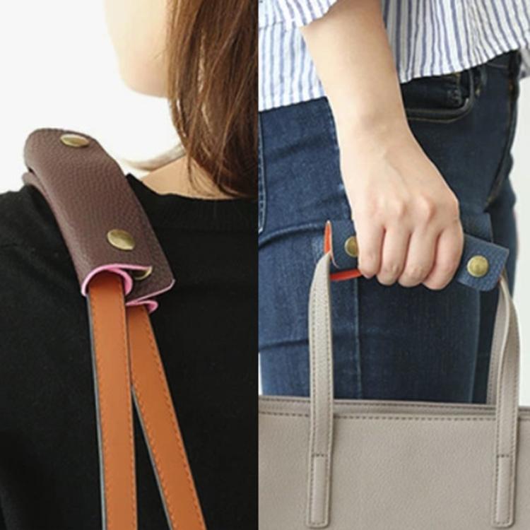 Luggage Handle Protective Leather Cover Anti Chafing Shoulder Strap Leather Pad Luggage Telescopic Rod Leather Cover