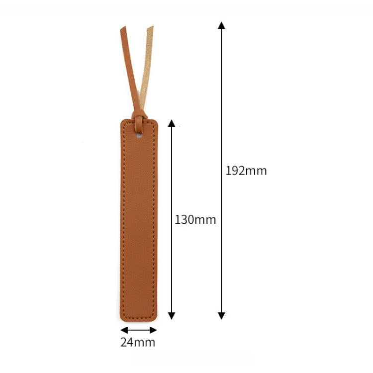 Leather Divider Bookmarks Portable Office Bookmark Holder Reading Divider