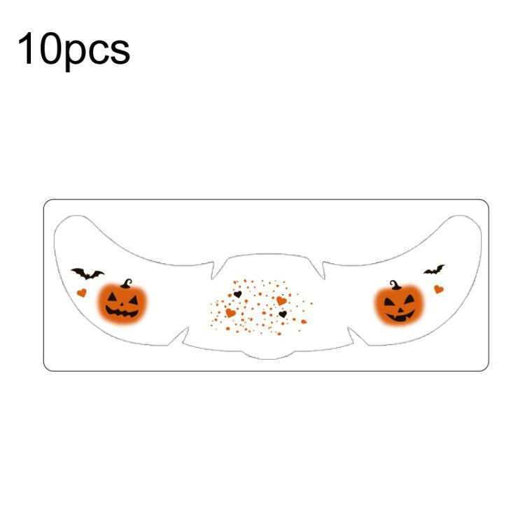 10pcs /Pack Realistic Freckle Tattoos Waterproof Fake Freckles Makeup Stickers For Halloween Costume Party QT-0176