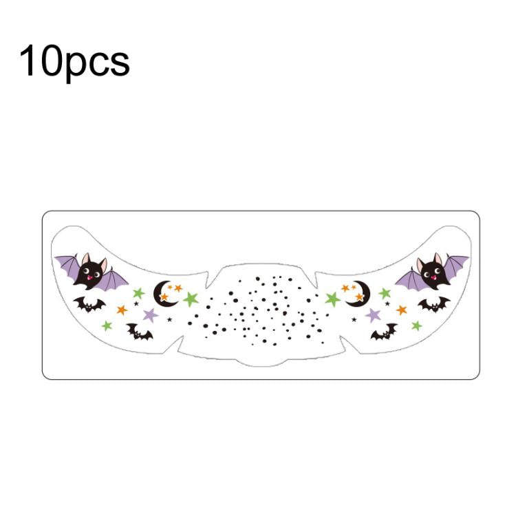 10pcs /Pack Realistic Freckle Tattoos Waterproof Fake Freckles Makeup Stickers For Halloween Costume Party QT-0178