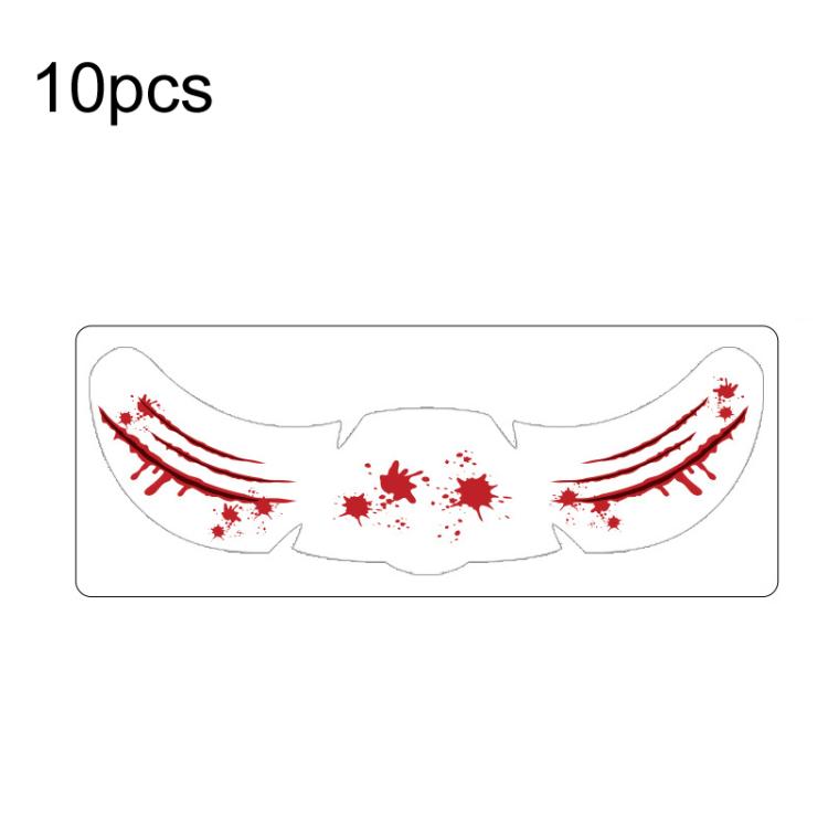 10pcs /Pack Realistic Freckle Tattoos Waterproof Fake Freckles Makeup Stickers For Halloween Costume Party QT-0179