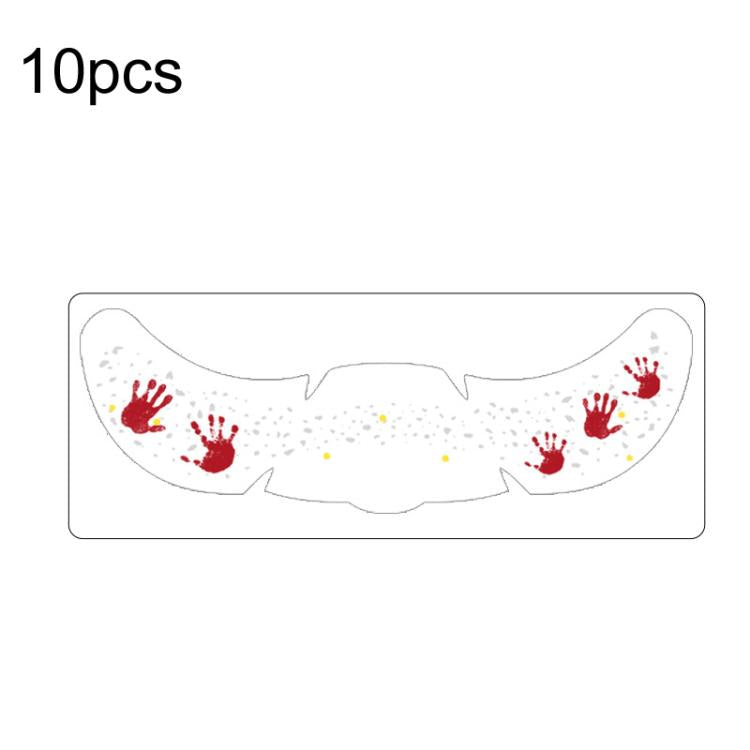 10pcs /Pack Realistic Freckle Tattoos Waterproof Fake Freckles Makeup Stickers For Halloween Costume Party QT-0180