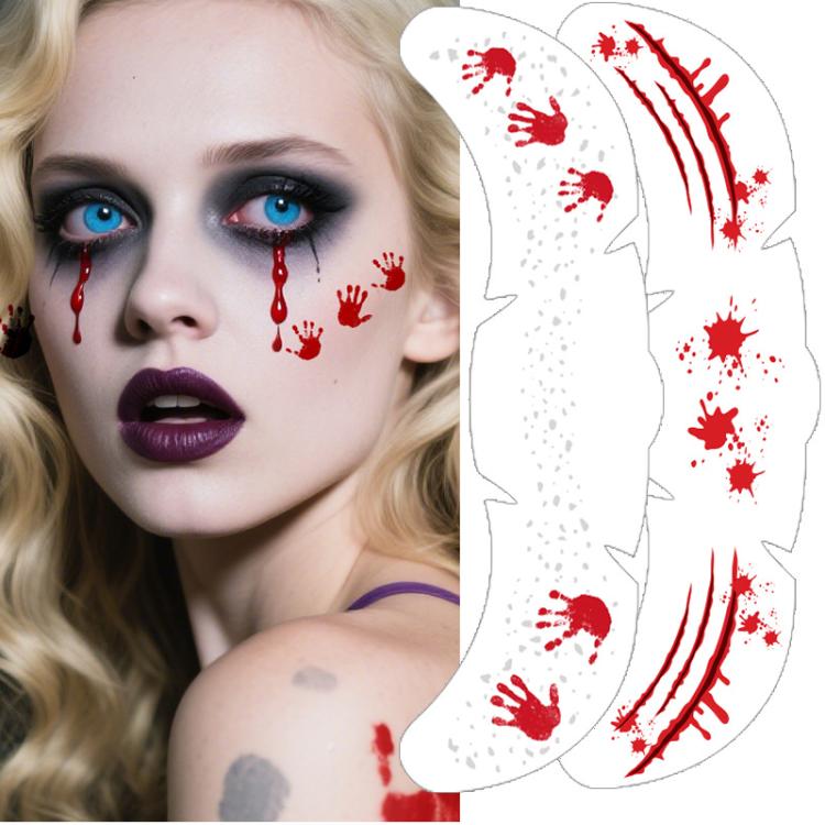 10pcs /Pack Realistic Freckle Tattoos Waterproof Fake Freckles Makeup Stickers For Halloween Costume Party QT-0175