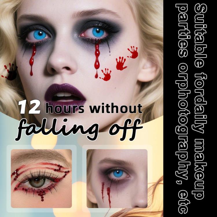 10pcs /Pack Realistic Freckle Tattoos Waterproof Fake Freckles Makeup Stickers For Halloween Costume Party QT-0178