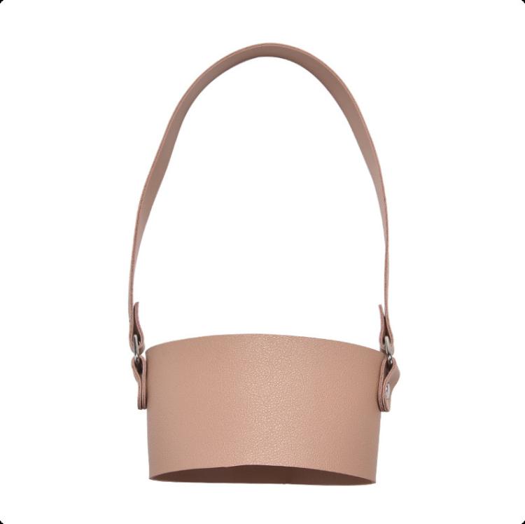 For 600/710/830ml Straw Cups Leather Portable Cup Covers