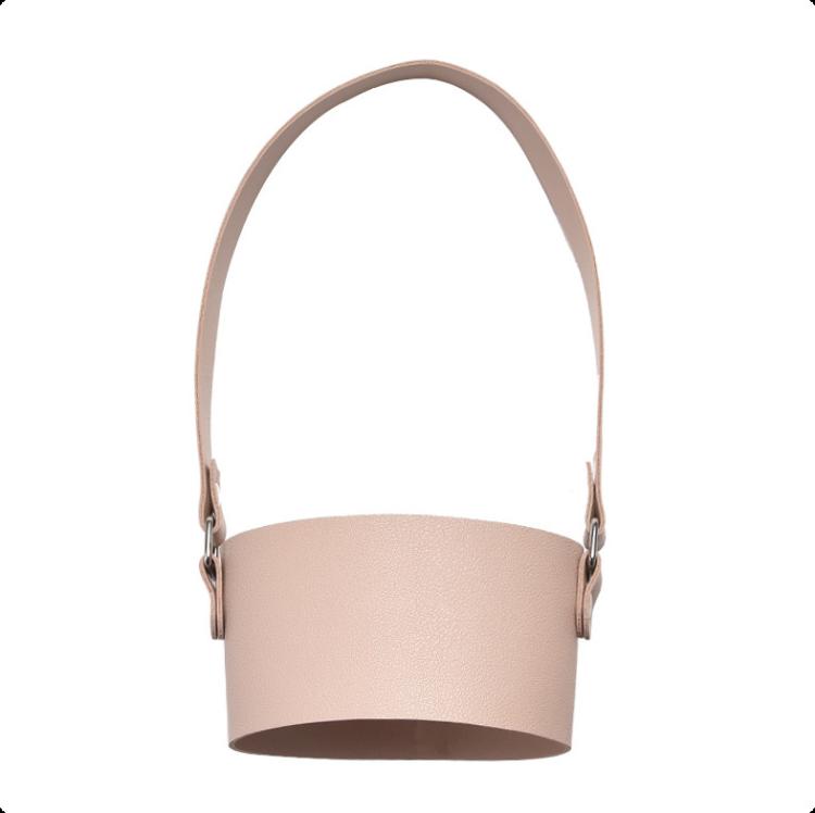 For 600/710/830ml Straw Cups Leather Portable Cup Covers