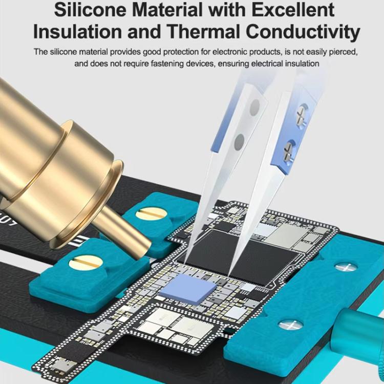 RELIFE RL-098 100pcs /Box Soft Compressible Insulating Thermal Silicone Sheet For Various Electronic Devices Components