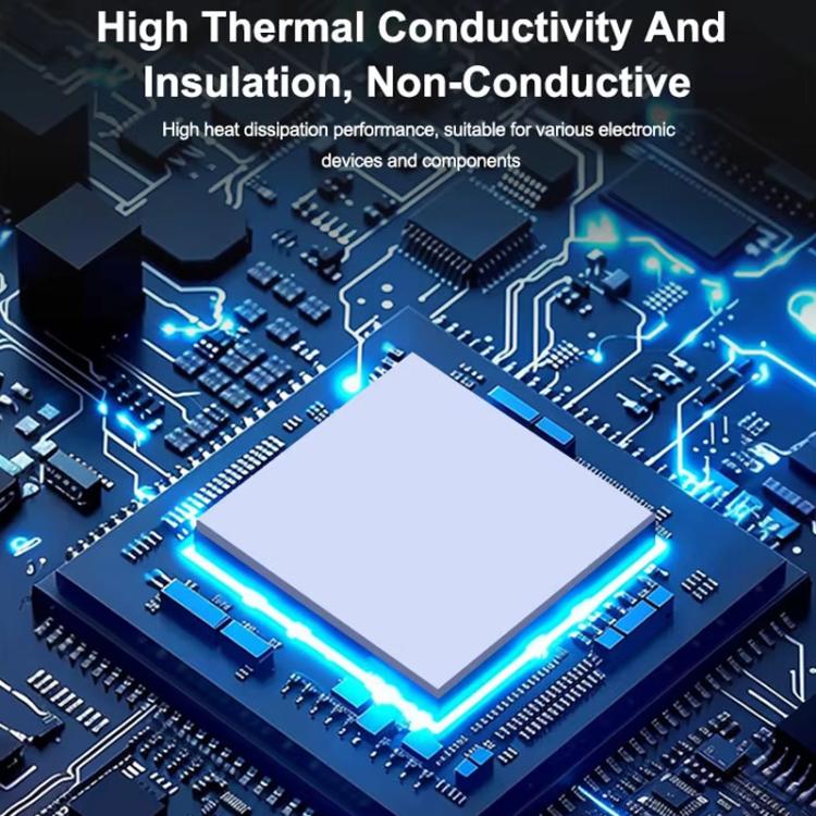 RELIFE RL-098 100pcs /Box Soft Compressible Insulating Thermal Silicone Sheet For Various Electronic Devices Components