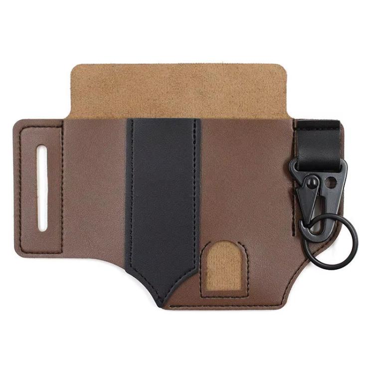 Multifunctional Belt Cover Tool Electric Knife Holster Waist Strap Leather Case