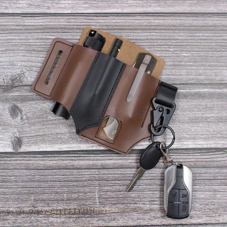 Multifunctional Belt Cover Tool Electric Knife Holster Waist Strap Leather Case