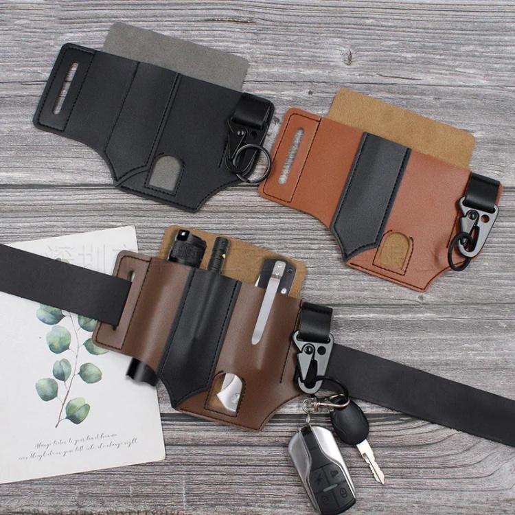 Multifunctional Belt Cover Tool Electric Knife Holster Waist Strap Leather Case