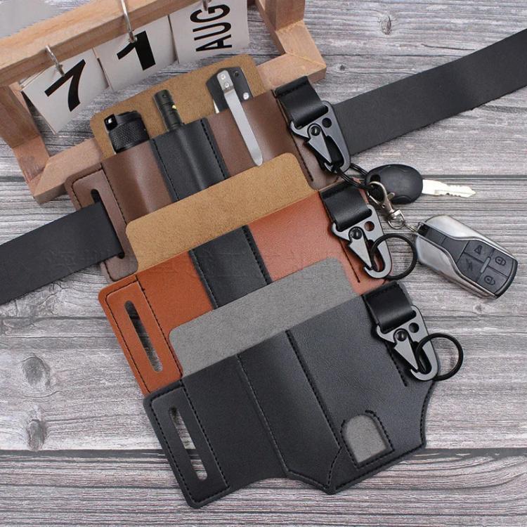 Multifunctional Belt Cover Tool Electric Knife Holster Waist Strap Leather Case