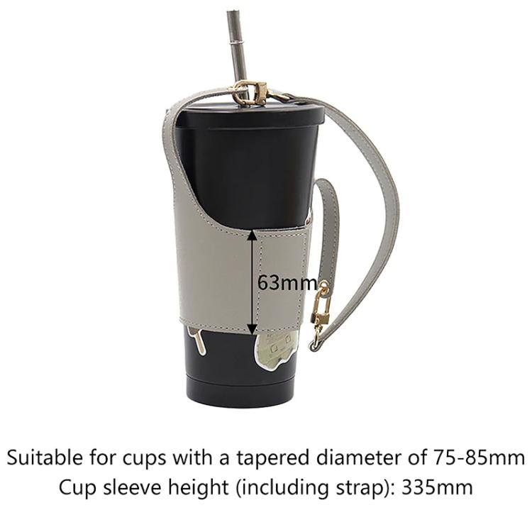 For 300/500/750ml Adjustable Portable Coffee Cup Cover