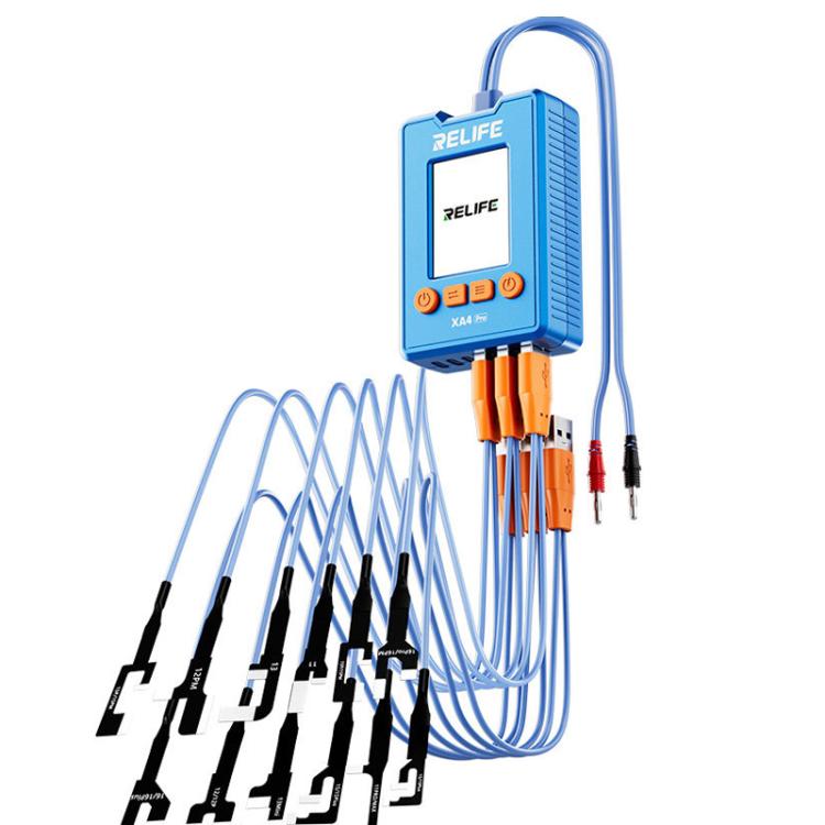 RELIFE XA4 Pro For Apple 8-16 Series One-click Power Cord Dual-port Design Supports Firmware Upgrade / Update