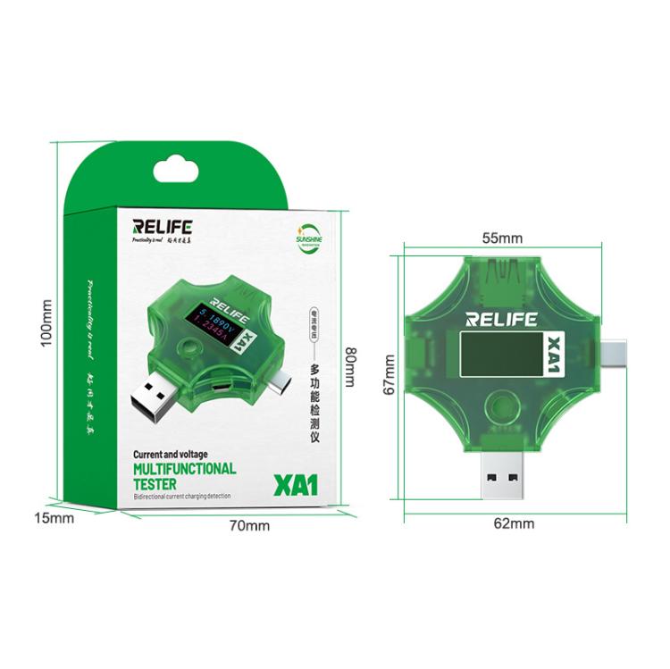 RELIFE XA1 Current Voltage Multifunctional Tester Mobile Phone Repair Current Voltage Testing Tool