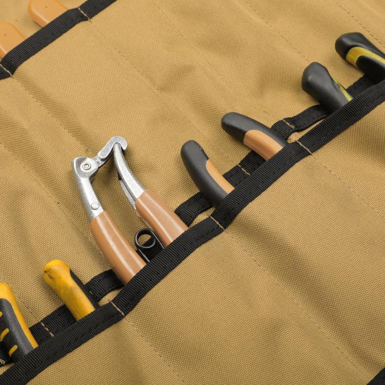WESSLECO Thickened Wear-resistant Waterproof Parts Storage Tool Pack - Brown