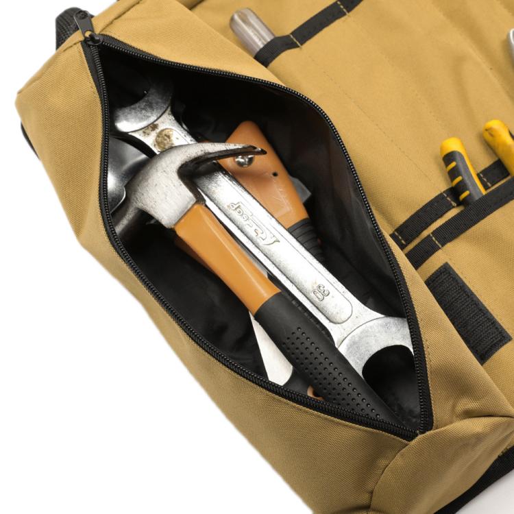 WESSLECO Thickened Wear-resistant Waterproof Parts Storage Tool Pack - Brown