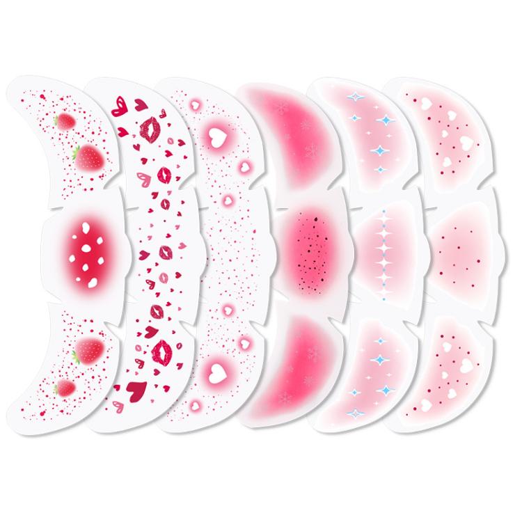 6 In 1 Realistic Fake Freckle Tattoos with Blush Effect Waterproof Cheek Stickers for Kids & Adults