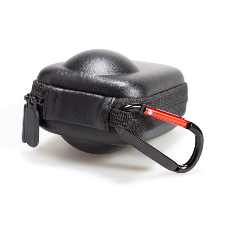 For DJI Osmo 360 Carrying Case EVA Hard Shell Protective Bag with Carabiner Clip - Black