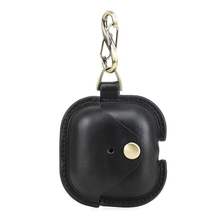 For AirPods 4 CONTACTS FAMILY CF1209 Earphone Leather Snap Case Full Protection Against Drops