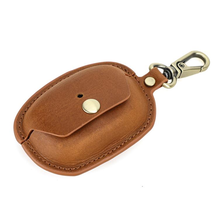 For Sony WF-1000XM5 CONTACTS FAMILY CF1183 Leather Hook Portable Earphone Case