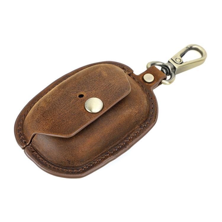For Sony WF-1000XM5 CONTACTS FAMILY CF1183 Leather Hook Portable Earphone Case