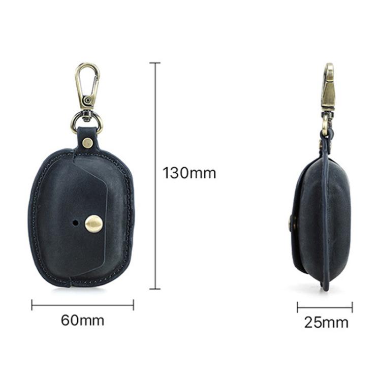 For Sony WF-1000XM5 CONTACTS FAMILY CF1183 Leather Hook Portable Earphone Case