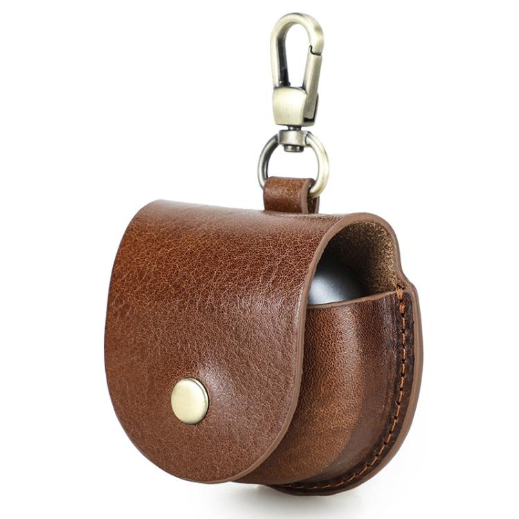 For Huawei FreeClip CONTACTS FAMILY CF1195 Leather Flip Type With Hook Bluetooth Earphone Case