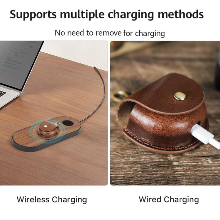 For Huawei FreeClip CONTACTS FAMILY CF1195 Leather Flip Type With Hook Bluetooth Earphone Case