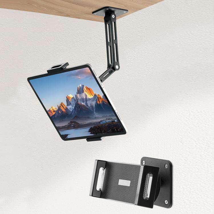 4-12.9 Inch Aluminum Alloy Rotating Cantilever Wall Mount For Phones And Tablets, Style: Long Version