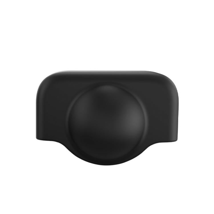 For DJI Osmo 360 Camera Silicone Lens Cap Dustproof & Anti-Scratch Lens Cover Protector - Black