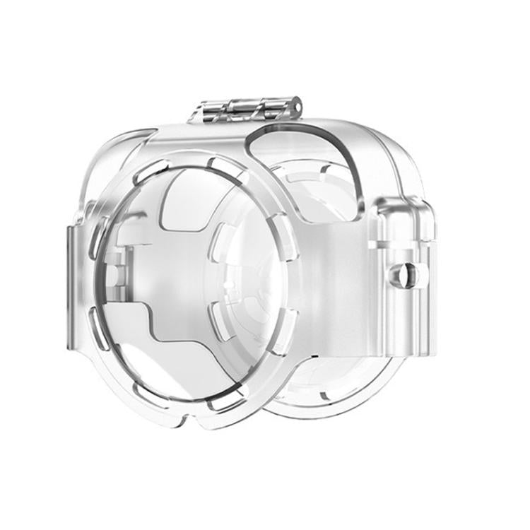 For Insta360 X5 Camera Anti-Fog Snap-On Protective Lens Cover Lens Guards - Transparent