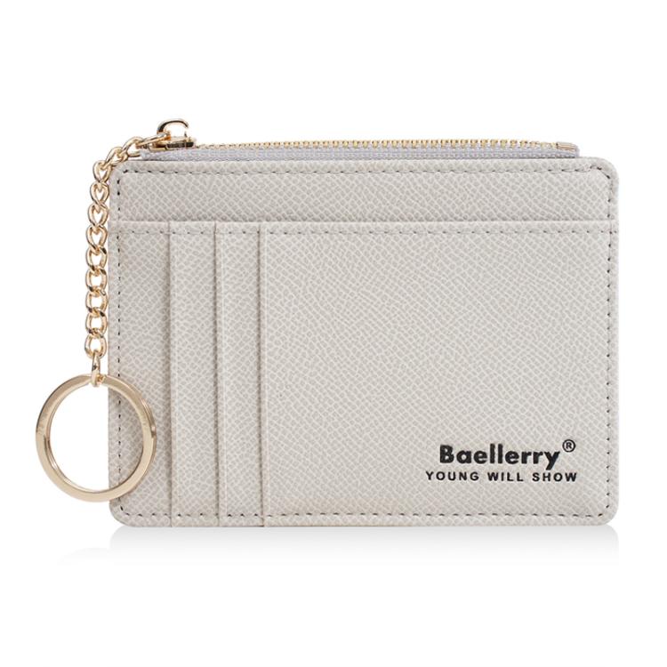 Baellerry K9117 Women Multi Card Slot Card Holder Thin Style With Keychain Coin Purse
