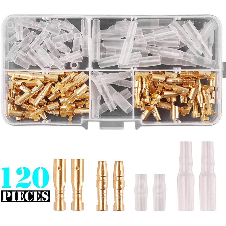 120pcs /Set Plug-in Spring Terminal Blocks + Housing Set - 3.9mm